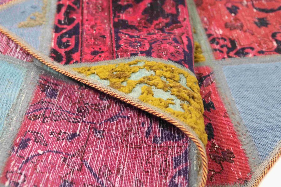 Patchwork Persian Carpet 225x125 - Picture 3
