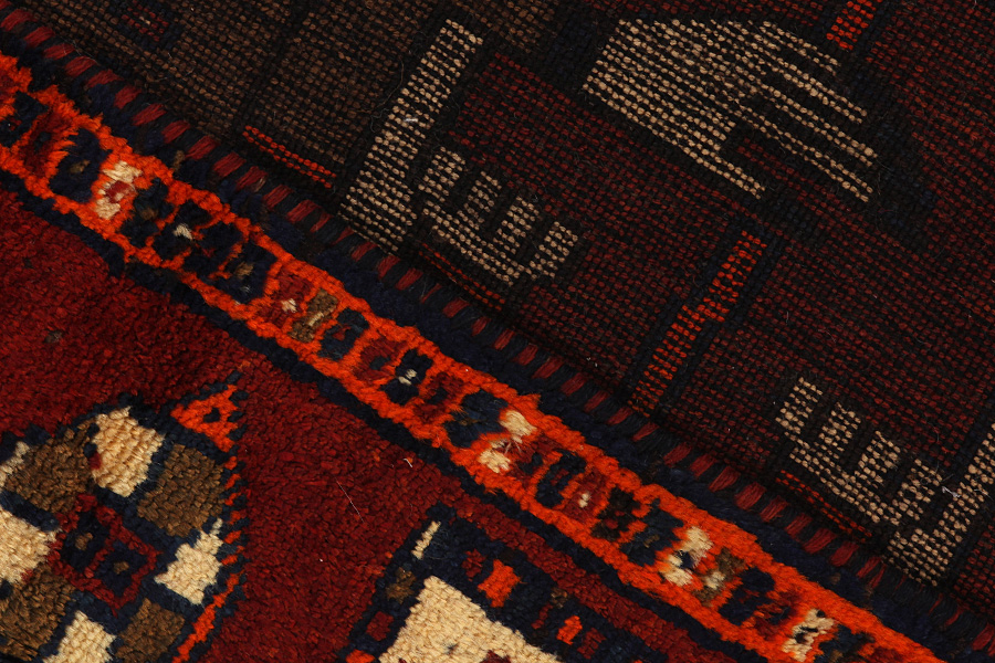Bakhtiari - Qashqai Persian Carpet 444x129 - Picture 5