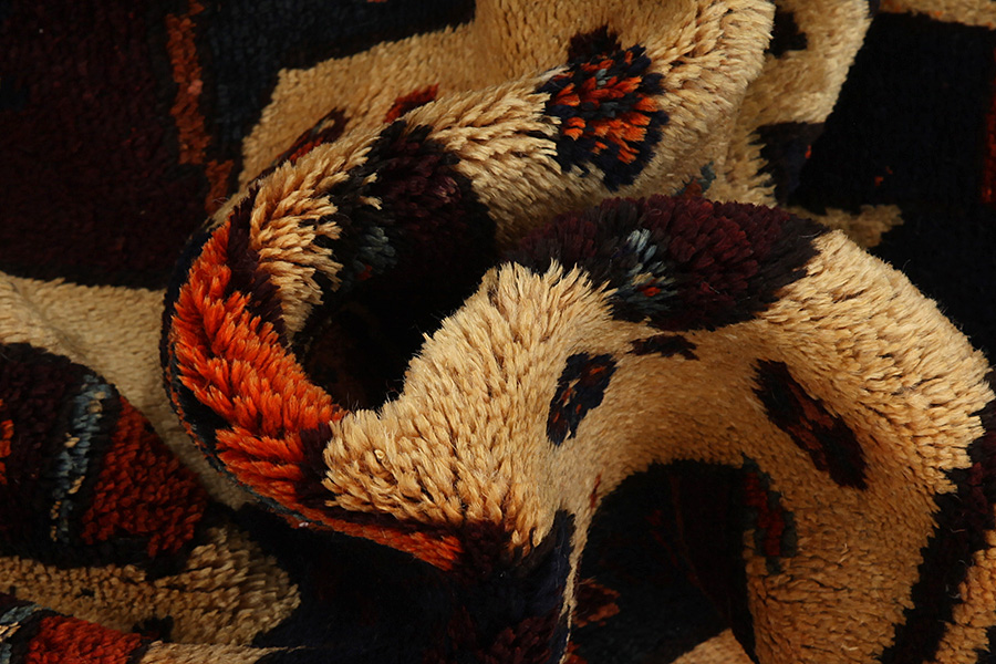 Bakhtiari - Qashqai Persian Carpet 453x146 - Picture 6