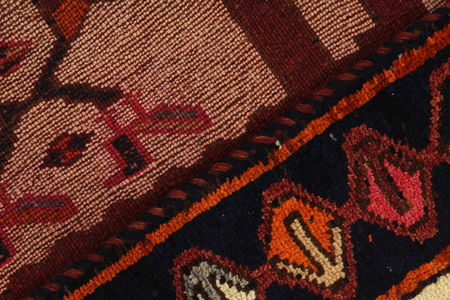 Bakhtiari - Qashqai Persian Carpet 389x140 - Picture 5