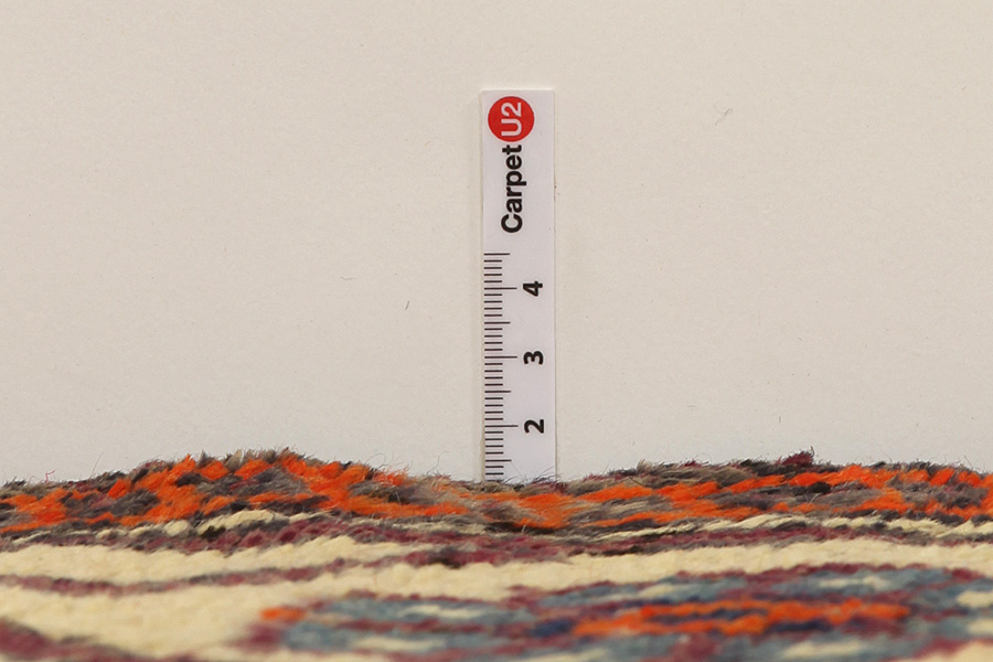Gabbeh - Qashqai Persian Carpet 470x149 - Picture 7