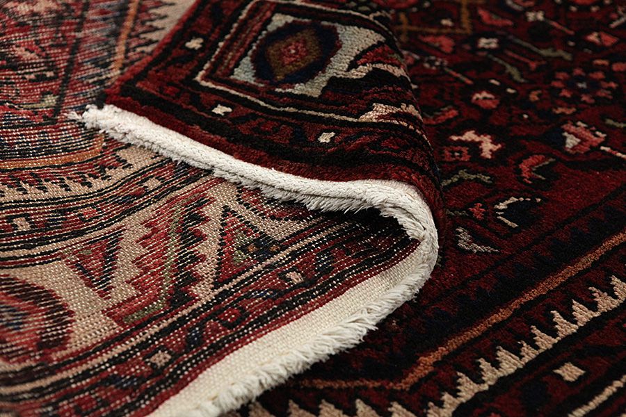 Hosseinabad - Hamadan Persian Carpet 324x113 - Picture 4