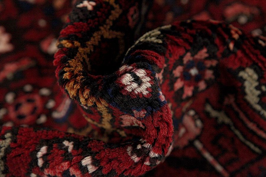 Hosseinabad - Hamadan Persian Carpet 324x113 - Picture 6